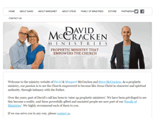 Tablet Screenshot of davidmccracken.org